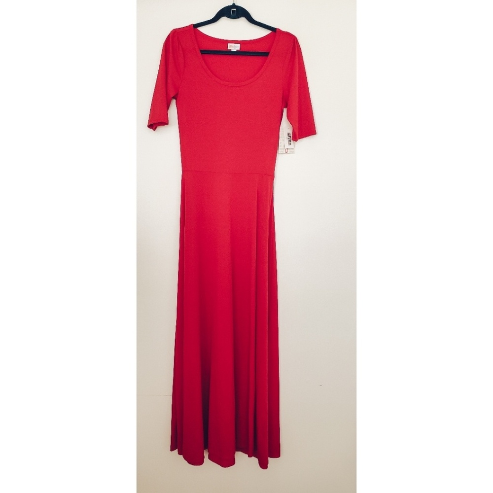 Lularoe | Ana dress - solid red 🦄